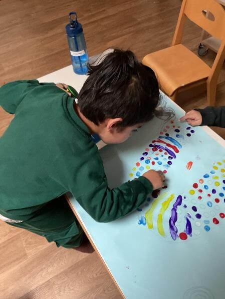 Rainbow Serpent Art Project 1