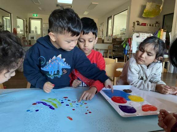 Rainbow Serpent Art Project 4