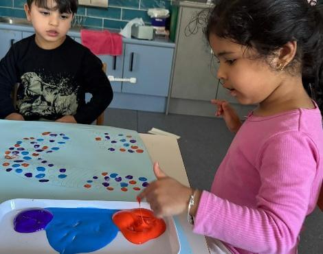 Rainbow Serpent Art Project 8