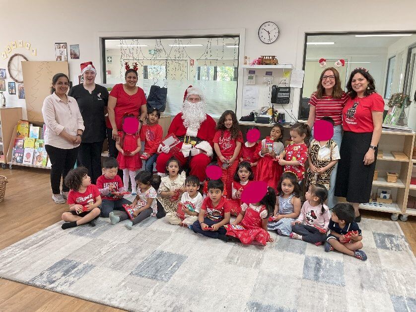 Santa’s Joyful Visit 1