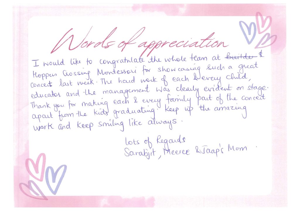 Words from Parents 4