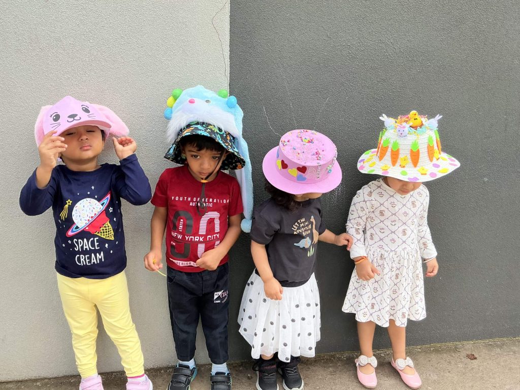 Easter Parade 2026 - choosing hat