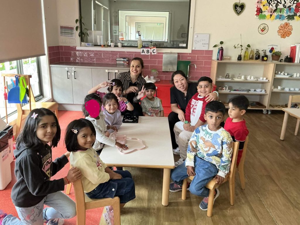 Children are happy