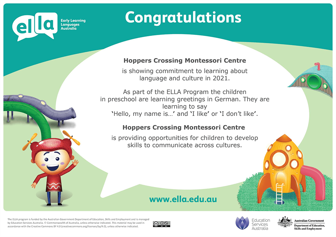 ELLA App Certificate