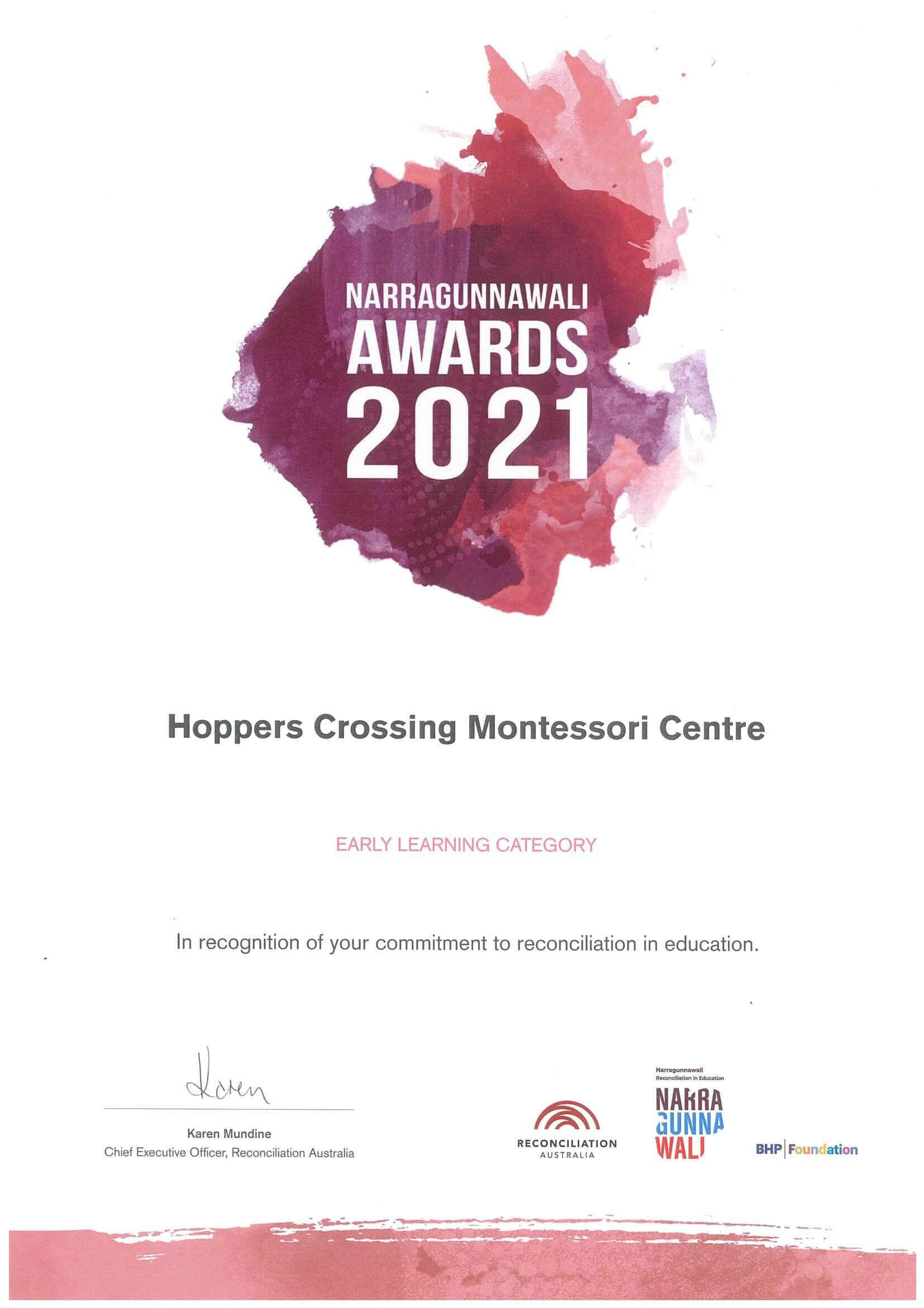 narragunnawali awards
