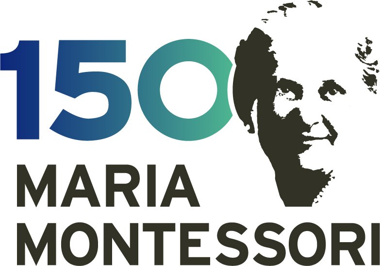 Logo Maria Montessori 150 years