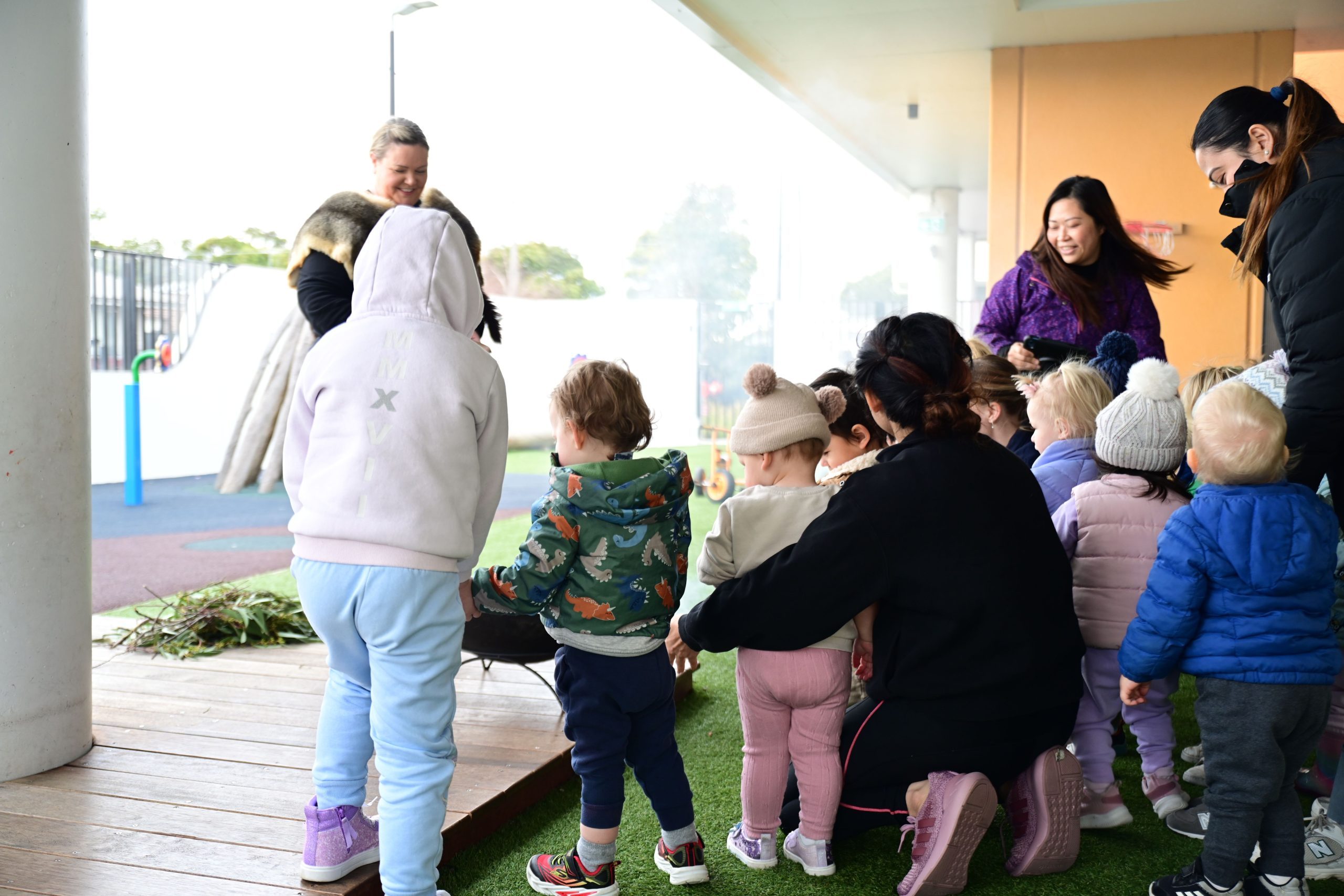 Featured image for “Smoking Ceremony at Montessori Minds: Learning on Country, Learning with Heart”