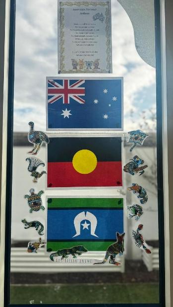 National Reconciliation - flags